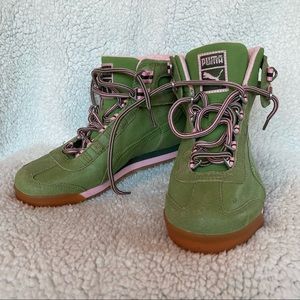 Puma Roma high top tennis shoes